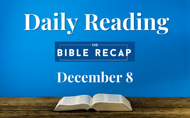 Daily Reading with The Bible Recap - December 8